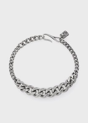 Flat Link Chain” ブレスレット