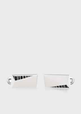 Paul Smith (Men)/ポール・スミス Ｄｉａｇｏｎａｌ　Ｓｈａｄｏｗ　Ｓｔｒｉｐｅ　カフス（１５０９３２２２０Ｓ）