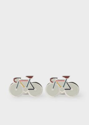 新品☆Paul Smith カフス カフリンクス☆自転車・ロードバイク☆マルチ 純正紙袋付き】ポールスミス Paul Smith カフリンクス カフスボタン