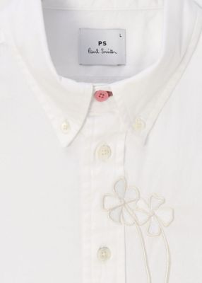 ”Ｆｌｏｗｅｒ　Ｅｍｂｒｏｉｄｅｒｙ”　カジュアルシャツ（１５２３００５９９ＲＥ）