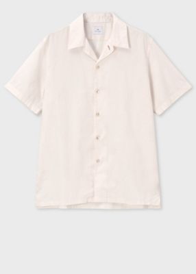 ＜Paul Smith (Men)＞シャドーブロックチェック　オープンカラーシャツ（１５２３０４６９５Ｕ）