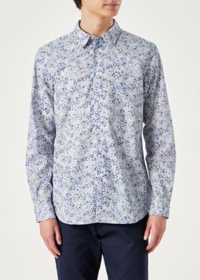 ”Ｔｅｘｔｕｒｅｄ　Ｆｌｏｒａｌ”　プリントシャツ（１５２３０８１４９ＴＮ）