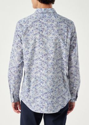 ”Ｔｅｘｔｕｒｅｄ　Ｆｌｏｒａｌ”　プリントシャツ（１５２３０８１４９ＴＮ）