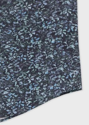 ”Ｔｅｘｔｕｒｅｄ　Ｆｌｏｒａｌ”　半袖シャツ（１５２３０８６１９ＰＮ）