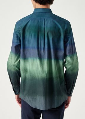 ”Ｇｒａｄｉｅｎｔ　Ｓｔｒｉｐｅ”　カジュアルシャツ（１５２３０９７６５Ｘ）
