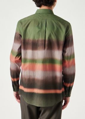 ”Ｇｒａｄｉｅｎｔ　Ｓｔｒｉｐｅ”　カジュアルシャツ（１５２３０９７６５Ｘ）
