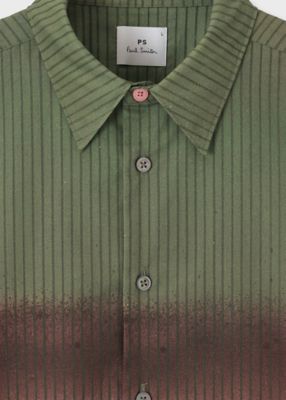 ”Ｇｒａｄｉｅｎｔ　Ｓｔｒｉｐｅ”　カジュアルシャツ（１５２３０９７６５Ｘ）