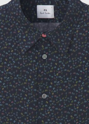 ”Ｏｘａｌｉｓ　Ｆｌｏｒａｌ”　半袖シャツ（１５２３１０６１９ＰＮ）