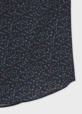 ”Ｏｘａｌｉｓ　Ｆｌｏｒａｌ”　半袖シャツ（１５２３１０６１９ＰＮ）