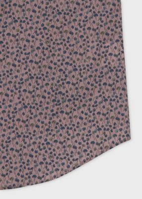 ”Ｏｘａｌｉｓ　Ｆｌｏｒａｌ”　半袖シャツ（１５２３１０６１９ＰＮ）