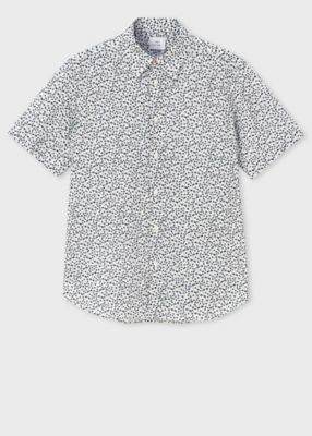 Paul Smith (Men)/ポール・スミス ”Oxalis Floral” 半袖シャツ(152310619PN)