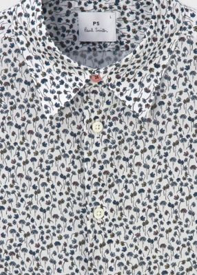 ”Ｏｘａｌｉｓ　Ｆｌｏｒａｌ”　半袖シャツ（１５２３１０６１９ＰＮ）