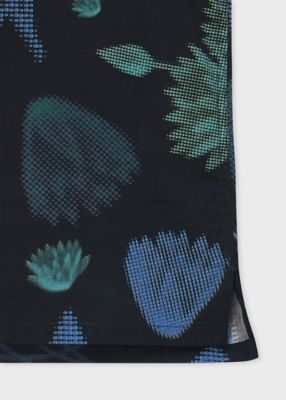 ”Ｈａｌｆ　Ｔｏｎｅ　Ｆｌｏｒａｌ”　オープンカラーシャツ（１５２３１３６９５Ｕ）
