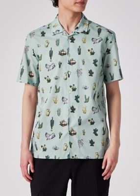 ”Ｐｒｉｃｋｌｙ　Ｐｅａｒ”　オープンカラーシャツ（１５２３１８１１４Ｒ）