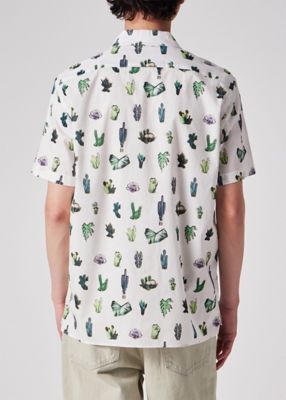 ”Ｐｒｉｃｋｌｙ　Ｐｅａｒ”　オープンカラーシャツ（１５２３１８１１４Ｒ）