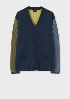 ＜Paul Smith (Men)＞カラーブロック　カーディガン（１５２４０１９０００３１８Ｚ＿＿＿＿）