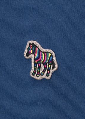 ”Ｓｐｏｒｔｓ　Ｓｔｒｉｐｅ　Ｚｅｂｒａ”　ワンポイント　半袖Ｔシャツ（１５２５０００１１Ｒ）