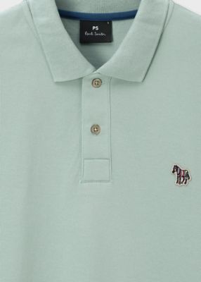 ”Ｓｐｏｒｔｓ　Ｓｔｒｉｐｅ　Ｚｅｂｒａ”　ポロシャツ（１５２５０１５３４Ｌ）