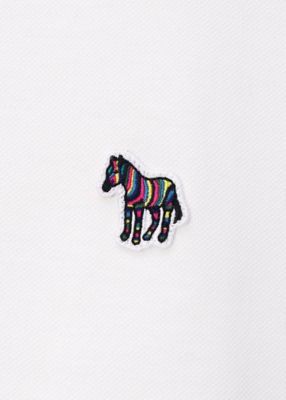 “Ｓｐｏｒｔｓ　Ｓｔｒｉｐｅ　Ｚｅｂｒａ”　ライン　ポロシャツ（１５２５０２１５１Ｌ）