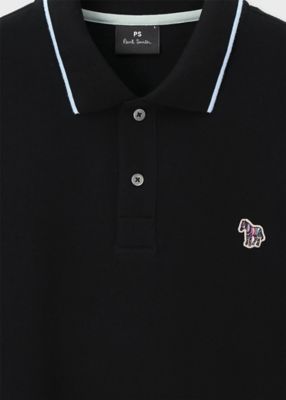 “Ｓｐｏｒｔｓ　Ｓｔｒｉｐｅ　Ｚｅｂｒａ”　ライン　ポロシャツ（１５２５０２１５１Ｌ）
