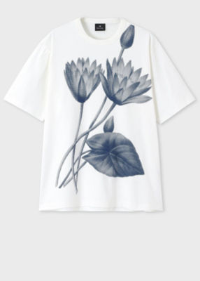 ＜Paul Smith (Men)＞”Ｈａｌｆ　Ｔｏｎｅ　Ｆｌｏｒａｌ”　半袖Ｔシャツ（１５２５５９５１００２０４Ｚ＿＿＿＿）