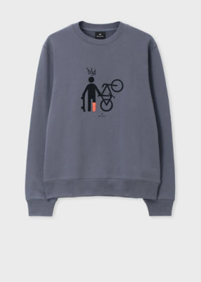 ＜Paul Smith (Men)＞”Ｉｎｊｕｒｅｄ　Ｃｙｃｌｉｓｔ”　スウェット（１５２５６０５６００１９１ＺＥ＿＿＿）