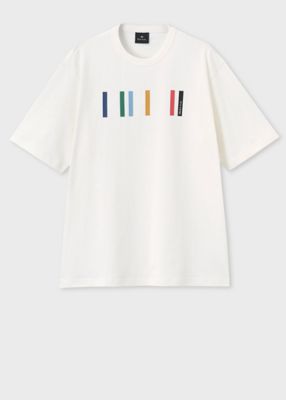 ＜Paul Smith (Men)＞カラーブロックプリント　半袖カットソー（１５２５６５２０４Ｚ）