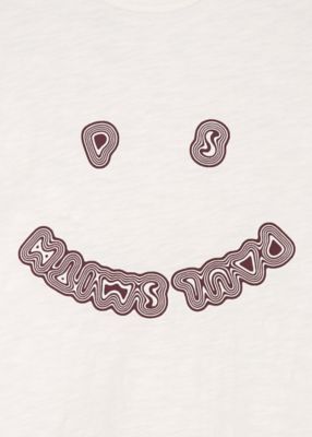 ”Ｈａｐｐｙ”　グラフィック　半袖カットソー（１５２５６９２０４Ｚ）