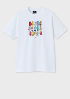 ＜Paul Smith (Men)＞”Ｃｙｃｌｉｎｇ　Ｃａｐｓ”　Ｔシャツ（１５２５７２０１１Ｒ）