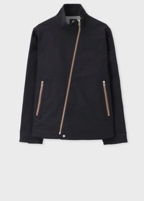 ＜Paul Smith (Men)＞ＲＥＤ　ＥＡＲ　スラッシュファスナー　スタンドカラーブルゾン（１５２６０４ＲＪ１０３）