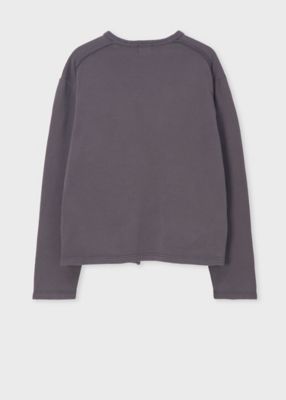 【美品】Paul Smith RED EAR 日本製　トレーナー　グレー　ニット RED EAR ワンポイントロゴ 長袖カットソー