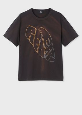 ＜Paul Smith (Men)＞ＲＥＤ　ＥＡＲ　フェードロゴ　Ｔシャツ（１５２６３０ＲＪ５０１）