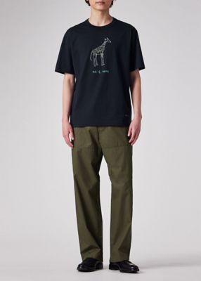 Ｄｒａｗｎ　ｂｙ　Ｐａｕｌ　”Ｍｒ　Ｇｉｒａｆｆｅ”　Ｔシャツ（１５２７１２２２０Ｘ）
