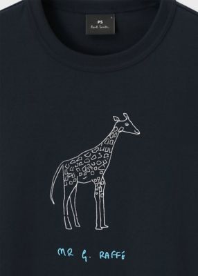 Ｄｒａｗｎ　ｂｙ　Ｐａｕｌ　”Ｍｒ　Ｇｉｒａｆｆｅ”　Ｔシャツ（１５２７１２２２０Ｘ）