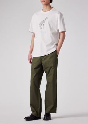 Ｄｒａｗｎ　ｂｙ　Ｐａｕｌ　”Ｍｒ　Ｇｉｒａｆｆｅ”　Ｔシャツ（１５２７１２２２０Ｘ）