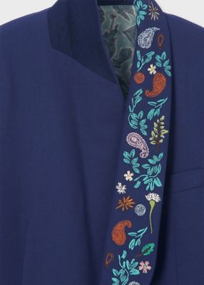 ウールホップサック　エンブロイダリー　ジャケット（１５３１００２３２９Ｘ）