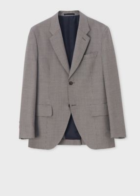 ＜Paul Smith (Men)＞クラシックハウンドトゥース　シングル２Ｂジャケット（１５３１０２２３３０）