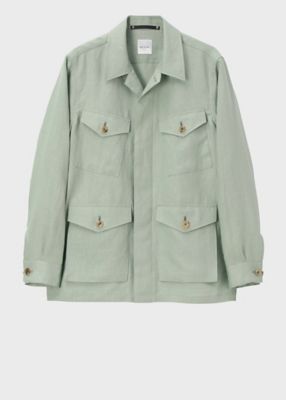 ＜Paul Smith (Men)＞リネン　４ポケット　ブルゾン（１５３１０３８４９Ｙ）
