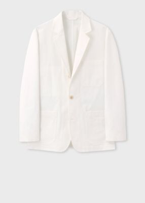 ＜Paul Smith (Men)＞コットンリネン　３Ｂジャケット（１５３１０５２３４２）