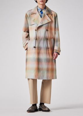 ”Ｓｍｉｔｈ　Ｃｈｅｃｋ”　ダブル　トレンチコート（１５３１１３４４４Ｚ）