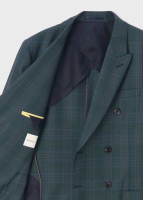 トーナルチェック　ダブルブレスト　ジャケット（１５３１５２２３２０）