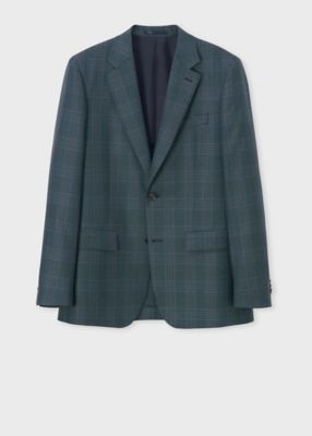 ＜Paul Smith (Men)＞トーナルチェック　２Ｂジャケット（１５３１５２２３２６）