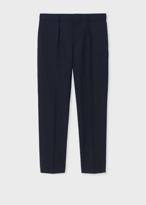 ”Ｊｅｒｓｅｙ　ｌｏｏｋ”　ワンタック　テーパード　トラウザーズ（１５３１６３０５６Ｚ）