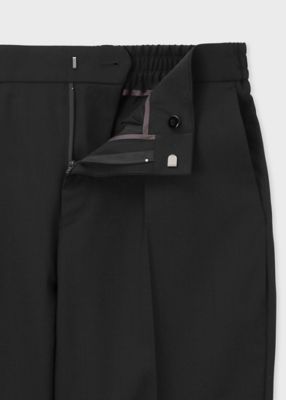 ”Ｊｅｒｓｅｙ　ｌｏｏｋ”　ワンタック　テーパード　トラウザーズ（１５３１６３０５６Ｚ）