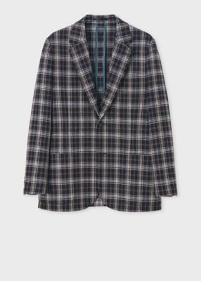 ＜Paul Smith (Men)＞ブークレチェック　２Ｂジャケット（１５３１７１２３２１）