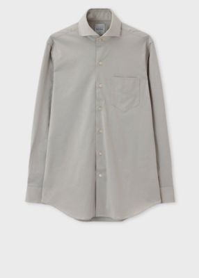 未使用　ポールスミス　ドレスシャツ Paul Smith - 新品☆Paul Smith ドレスシャツ 千鳥格子柄☆白☆M