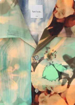 ”Ｐａｉｎｔｅｄ　Ｐｈｏｔｏｇｒａｐｈ”　オープンカラーシャツ（１５３３００４２６Ｚ）