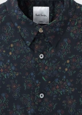 ”Ｏｕｔｌｉｎｅ　Ｆｌｏｒａｌ”　カジュアルシャツ（１５３３１１００６ＬＮ）