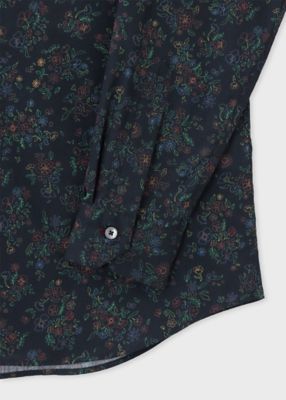 ”Ｏｕｔｌｉｎｅ　Ｆｌｏｒａｌ”　カジュアルシャツ（１５３３１１００６ＬＮ）