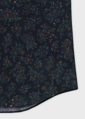 ”Ｏｕｔｌｉｎｅ　Ｆｌｏｒａｌ”　半袖シャツ（１５３３１１１２７Ｙ）